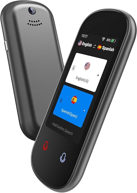 Language Translator Device, 138+ Language Online Translation Translator Device for Business Learning Travel