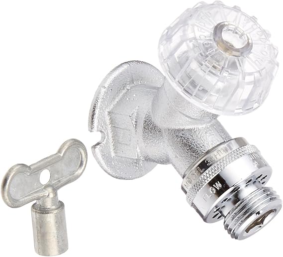 Woodford 24P1/2 Model 24 Chrome Wall Faucet, P 1/2 Inlet