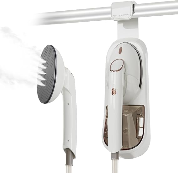 Steamer Steamer for Household and Office Wireless Steam Straightener for Clothes Large Sole Iron Removable 400 ml Water Tank Steam Straightener Steamer [Energy Class A+++]