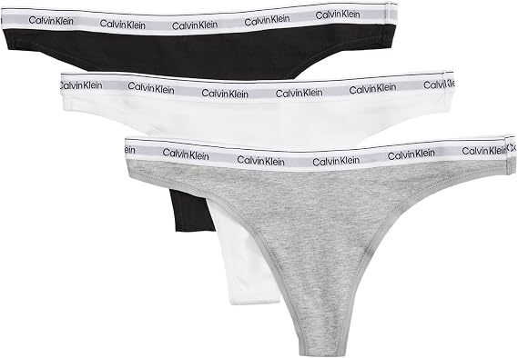 Calvin Klein womens Thong 3pk