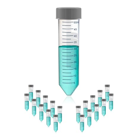 50ml High-Speed Centrifuge Tube, Max.RCF12000G Conical, Printed Graduation, Gamma Sterile, 30x115mm, Pack of 25, IN-CT50A