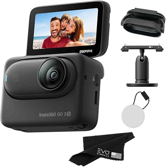 Insta360 GO 3S 4K Standard Edition Action Camera - Midnight Black, 64GB