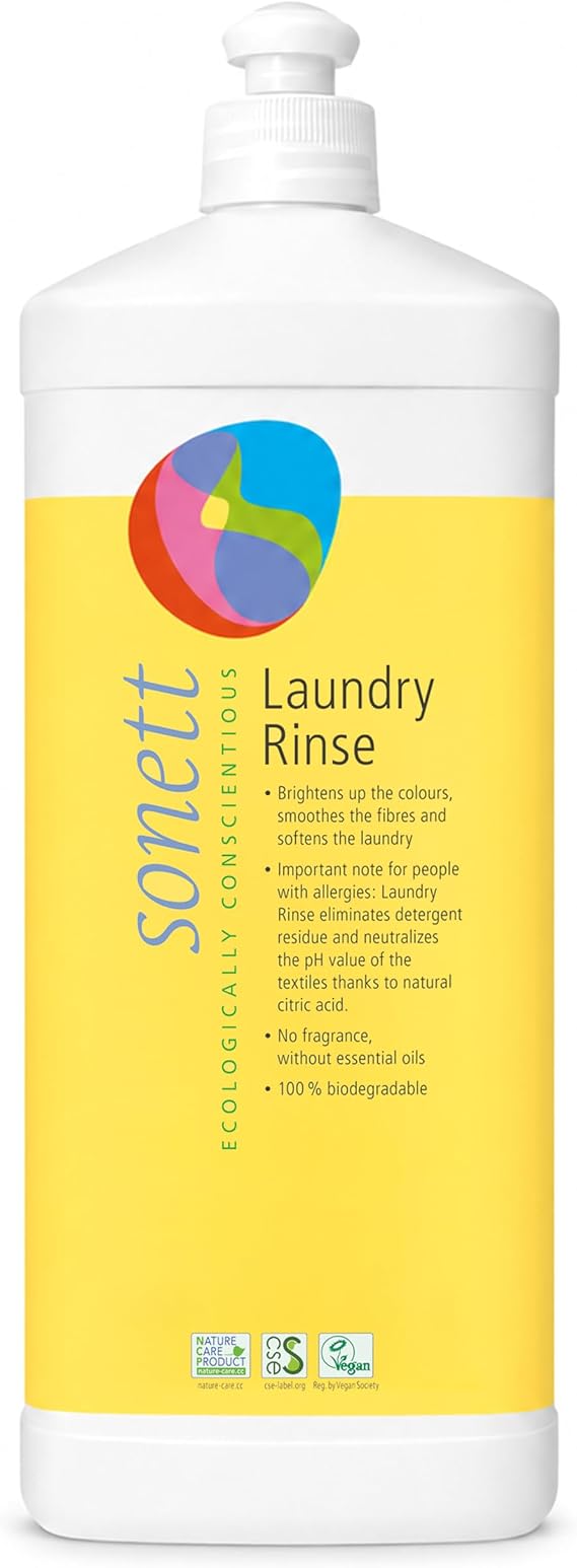 Sonett Organic Laundry Liquid Rinse Fabric Softener - 34 Fl Oz (1 Count)
