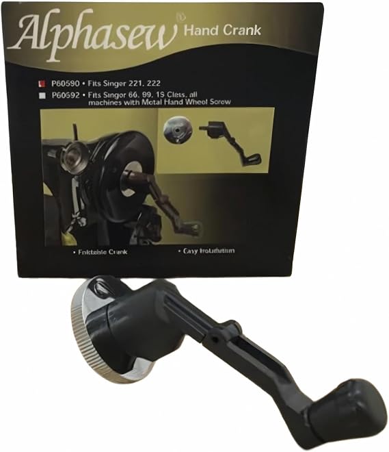 Alphasew Replacement Singer 221/222 Featherweight Hand Crank