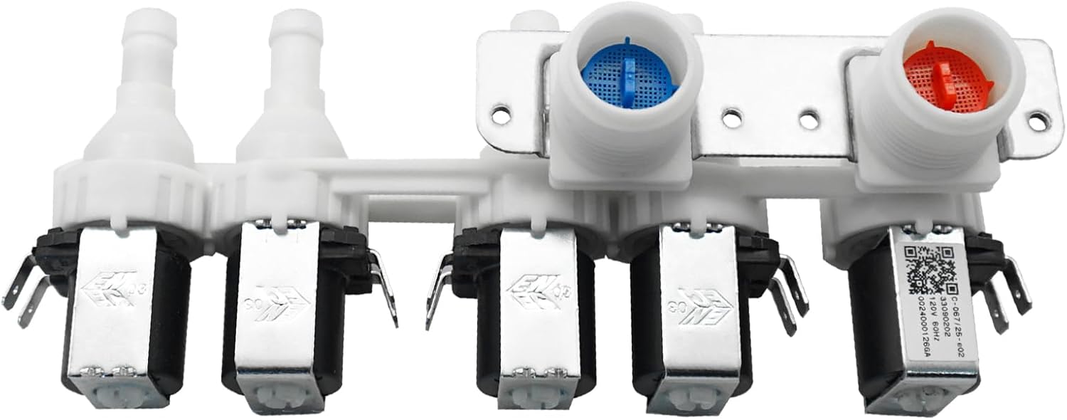 WH23X29553 Washer Water Inlet Valve Fits For GE Clothes Washer,Replace AP6983554 PS12743643 EAP12743643 33090202 0024000126GA