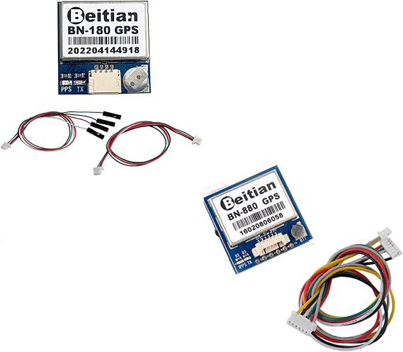 BN-180 GPS Module UART TTL Dual Glonass GPS Car Navigation + BN-880 GPS Module U8 with Flash HMC5883L Compass + GPS Active Antenna Support GPS Glonass