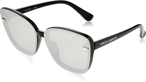 Vince Camuto Vc907 Back Frame 100% Uv Protective Women's Cat Eye Sunglasses. Luxe Gifts for Her, 64.5 Mm
