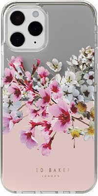 Ted Baker Anti-Shock Case for iPhone 13 Pro Max - Jasmine Clear
