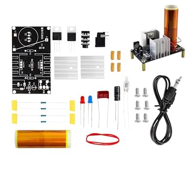 1~3PCS EGBO 1 Set Mini Tesla Coil Kit 15W Mini Music Tesla Coil Plasma Speaker Tesla Wirelets Transmission DC 15-24V DIY Kits New for Arrival 2025 High for Quality