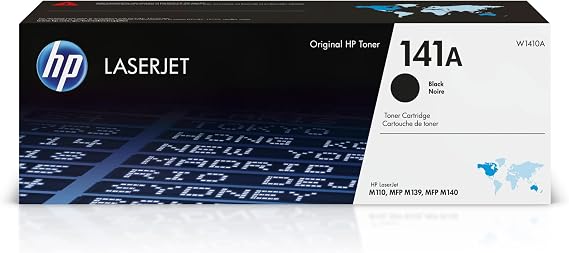 HP 141A Black Toner Cartridge | Works with LaserJet M110, LaserJet MFP M139, M140 | W1410A