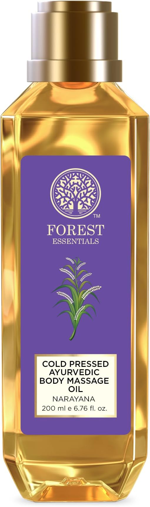 Forest Essentials Narayana Ayurvedic Body Massage Oil, 200ml