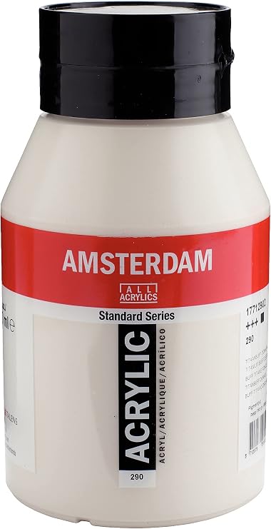 Amsterdam Standard Series Acrylic Jar 1000ml Titanium Buff Deep 290 (17712902)