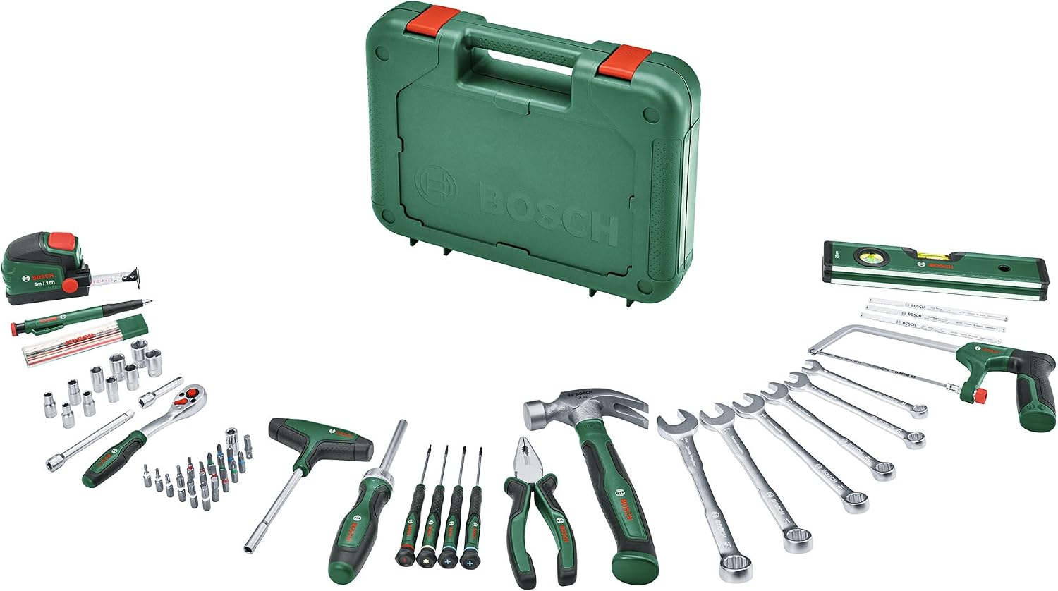 Bosch 14  12 Cırcırlı Somun Sıkma Seti 56 Parça