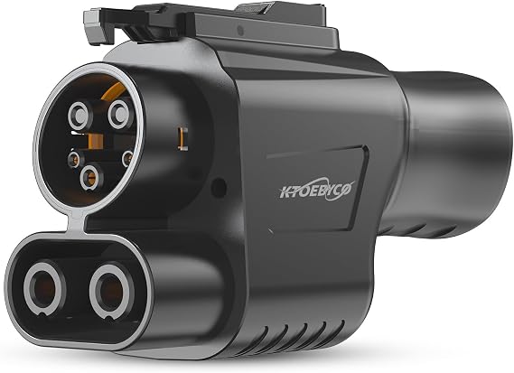 NACS to CCS Tesla Supercharger Adapter, [Max 500A 1000V] Fast Charging NACS to CCS1 Electric Vehicle Adapter Fit for Polestar, Volvo, GM EVs, Tesla Supercharger Station