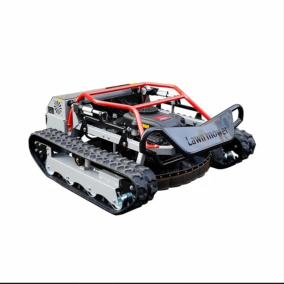 Remote-Controlled Robotic Lawnmower with a Powerful 22hp Brand Engine, Capable of Climbing Slopes up to 65, and Featuring a High-Power 48v Brushless Motor Suitable for All Terrains
