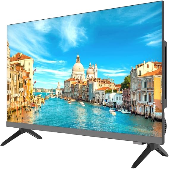 Audiobox TV with Built-in DVD Player LED HDTV, Television for RV, 24-Inch | Full HD 1080p Resolution, Built-In DVD Player, HDMI & USB Inputs, Wall Mountable, AUX & Optical Output, Remote Included