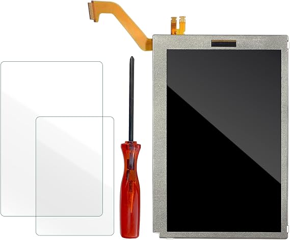 Replacement Top Upper LCD Screen Display for Nintendo 3DS (Top/Upper),With screen protector