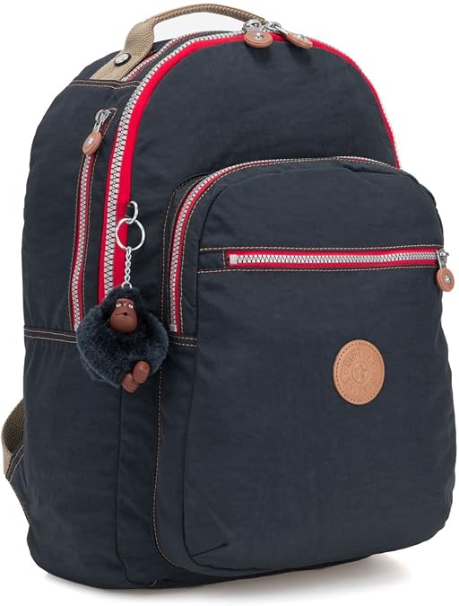 Kipling CLAS SEOUL Large Backpack, Blue (True Navy C), 31x27.4x12.2 cm, CLAS SEOUL