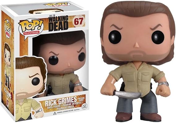 Funko POP Television Walking Dead: Prison Yard Rick Grimes Vinyl Figure