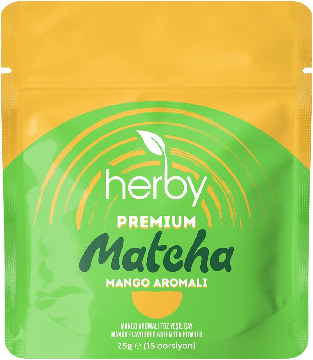Herby Premium Matcha Mango Aromalı
