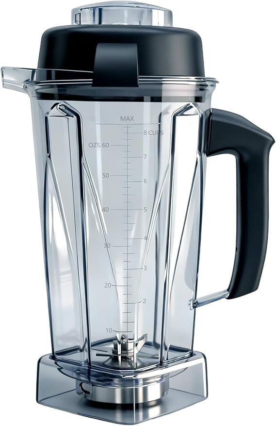 Blender Pitcher 64oz,Replacement Pitcher for 5200 5300 6300 7500 VM0197 VM0101 VM0100 VM0103 E310 Classic Explorian Commercial Professional Series Blender Container,