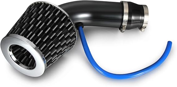 Universal Car Cold Air Intake Filter Induction Kit Pipe Hose System Carbon From Madlife Garage（black）