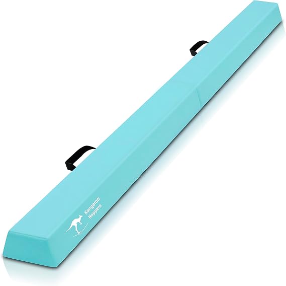 Kangaroo Hoppers Folding & Adjustable Balance Gymnastics Beam for Kids Ages 3-12
