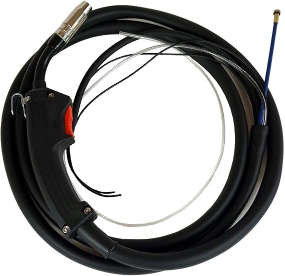 14AK MB15 MIG Welding Torch Lance Gas GASLESS Wire Feed Fixed 3m Cable (No Tips)