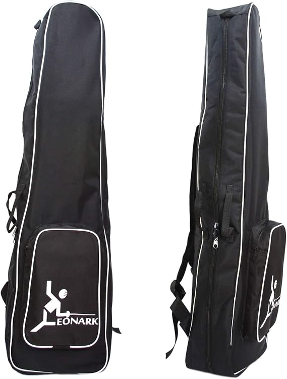 LEONARK Fencing Draw-bar Wheel Bag for Epee Saber and Foil - Hema Sword Bag Trolley Case for Fencing Suit and Mask