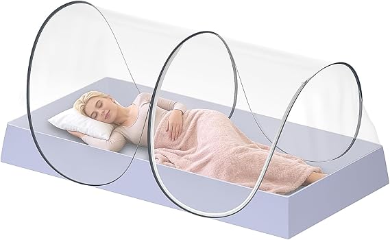 Extra Large Pop Up Mosquito Net,Soft,Comfortable,Sturdy Durable,and Breathable Mesh Tent,78x 41x 31In,Foldable and Easy To Carry,Mosquito Net for Bed,Adult Bedroom,Travel,Camping,Beach,Jungle Sleeping