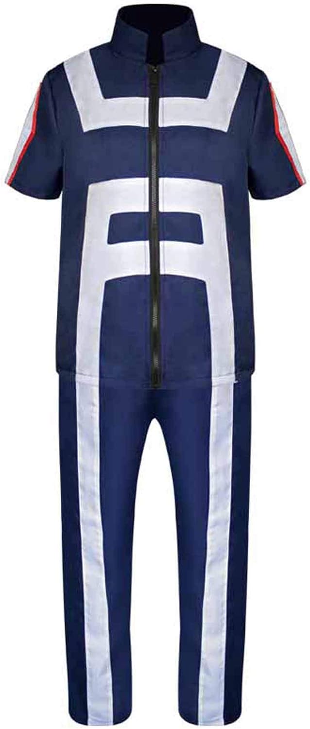 My Hero Academia Cosplay Midoriya Izuku Costume Boku No Hero Academia Training Suit Uniform Large