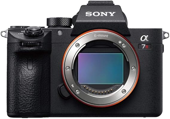 Sony a7R III Mirrorless Camera: 42.4MP Full Frame High Resolution Interchangeable Lens Digital Camera with Front End LSI Image Processor, 4K HDR Video and 3" LCD Screen - ILCE7RM3/B Body, Black