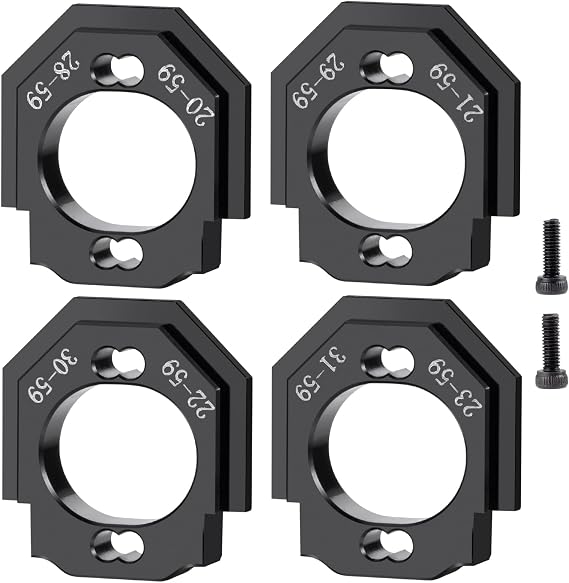 4pcs/Set Aluminum Adjustable RC Motor Mount for 1/18 ARRMA Granite GROM 4X4 Monster Truck 1/14 Mojave Grom Mega 380 Upgrade Parts