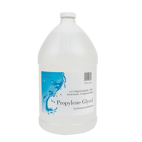 Propylene Glycol 100% Pure USP - 1 Gallon (128 oz) Food Grade Made in The USA