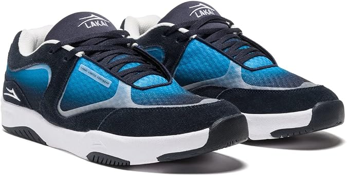 Lakai Fade, Skate Shoes, Navy Fade Suede, 8