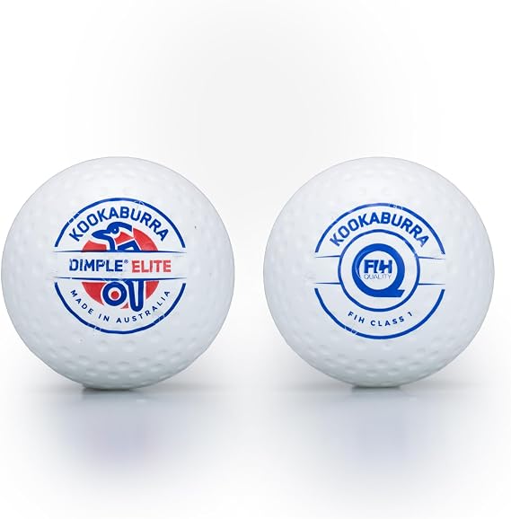 Kookaburra Dimple Elite Hockey Ball, White