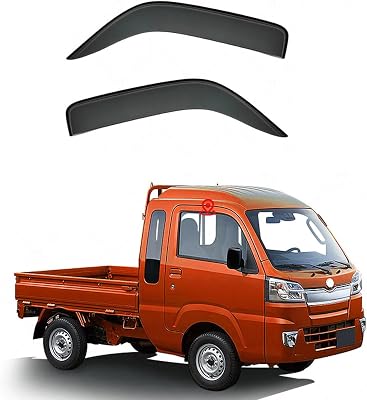 Window Wind Deflector Shield Cover for Daihatsu HIJET MK10-S500 2014 2015 2016 2017 2018 2019 2020 2021, Waterproof Wind Deflector Car Accessories