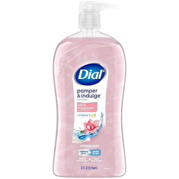 Dial Body Wash, Pamper & Indulge, Silk & Magnolia, 32 Fl Oz