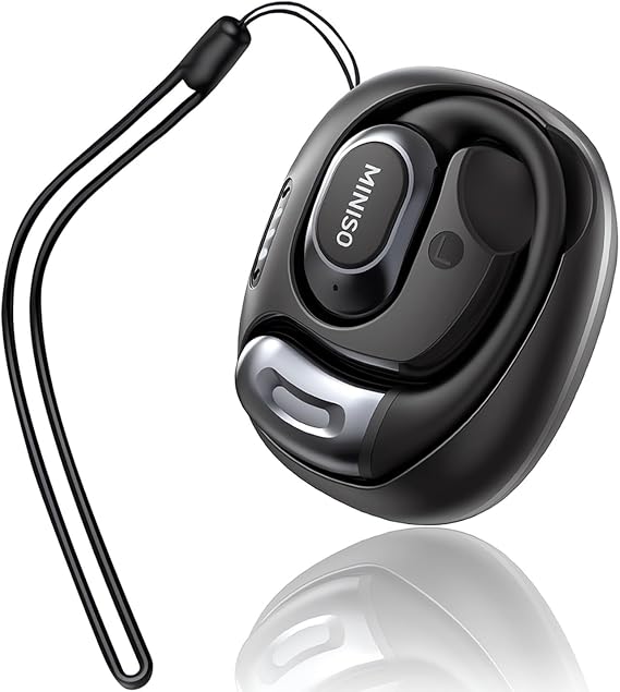 MINISO Al Translation True Wireless OWS Headphones MS156, Support 135 Languages Bluetooth Open Ear Earphones, Long Battery Life HiFi Stereo Sound Wireless Earhooks Headset for Sport