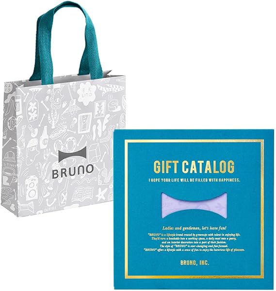 BRUNO BRUNO Handbag IncludedCatalog Gift Selectable Gift Gift Set Stylish Present Birthday Wedding Celebration Gift Return Gift Premium Gift Gift Item 5000 Yen Course Pastel Lavender 0015192
