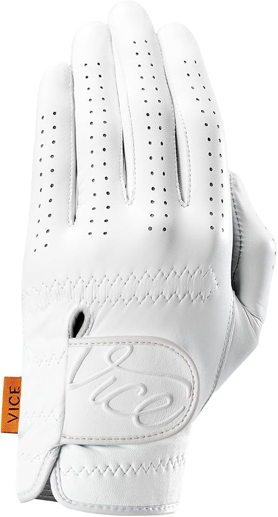 Vice Pure Golf Glove, White