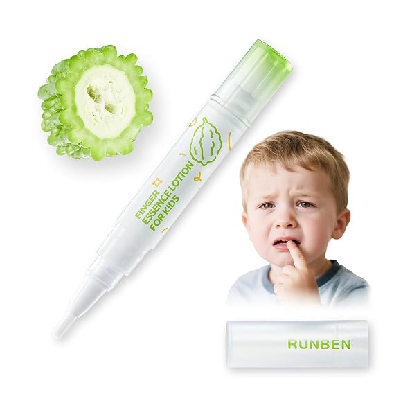 RUNBEN Stop Biting Nails for Kids, Bitter Taste Nail Care Pen (0.14 oz)