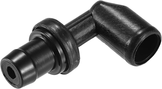 PCV Valve Compatible for Mazda 3 2007-2012 for Mazda CX-7 2007-2012, Durable Plastic Black Exhaust Positive Crankcase Ventilation Valve Fittings
