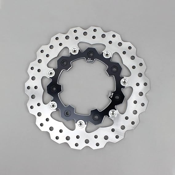 POWER JAMES 11.8" Floating Front Brake Rotor 7 Holes Fits Harley Davidson Touring 17.0 Chisel Wheel,18.0Slicer Wheel CVO Road Glide Ultra FLTRUSE CVO Limited- FLHTKSE