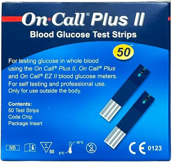 On Call® Plus Blood Glucose Test Strips