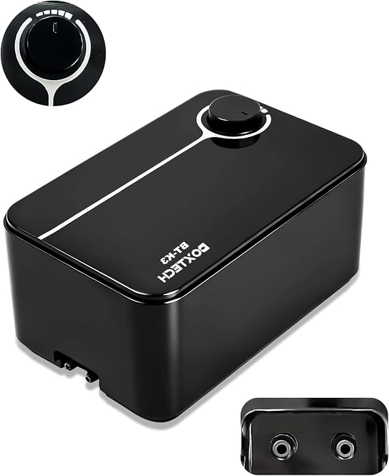 Boxtec Aquarium Ultra-Quiet Air Pump 8w - Adjustable Fish Tank Aerator