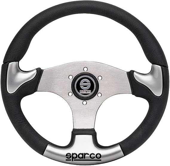 Sparco 015THPUGR345 Steering Wheel P 222 Silver