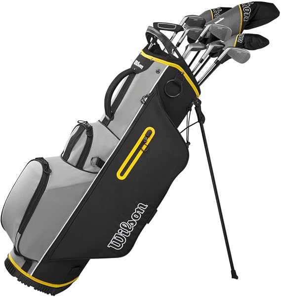 WILSON Men's Ultra HL Golf Club Set with Stand Bag Golf Complete Set Iron Wood Driver Bag