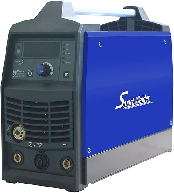 Smart Welder MIG250GDM Single Phase 230V MIG Welding Machine Portable IGBT MIG TIG MMA Electric Welder Machine