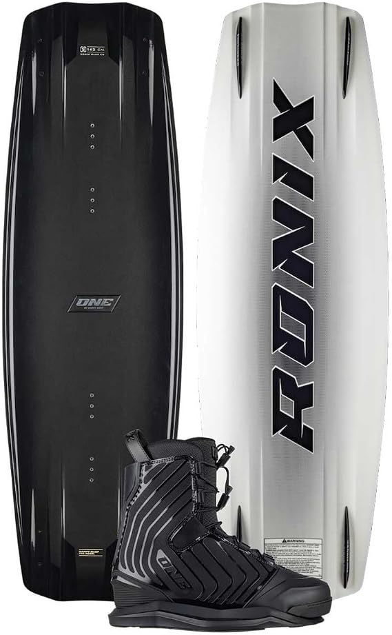 Ronix One Legacy Wakeboard Package w/ One Bindings 2026, 146 cm, One - Men's 13-14